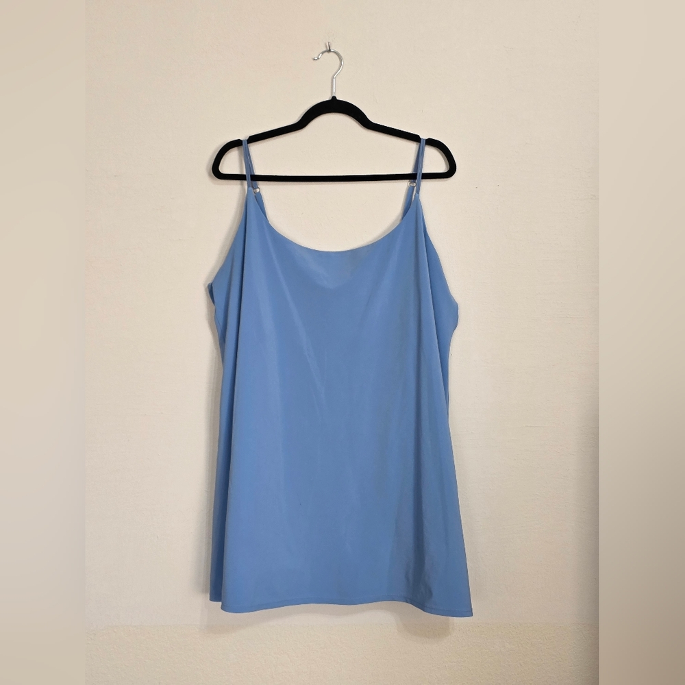 Abercrombie & Fitch Sky Blue Spaghetti Strap Jumpsuit